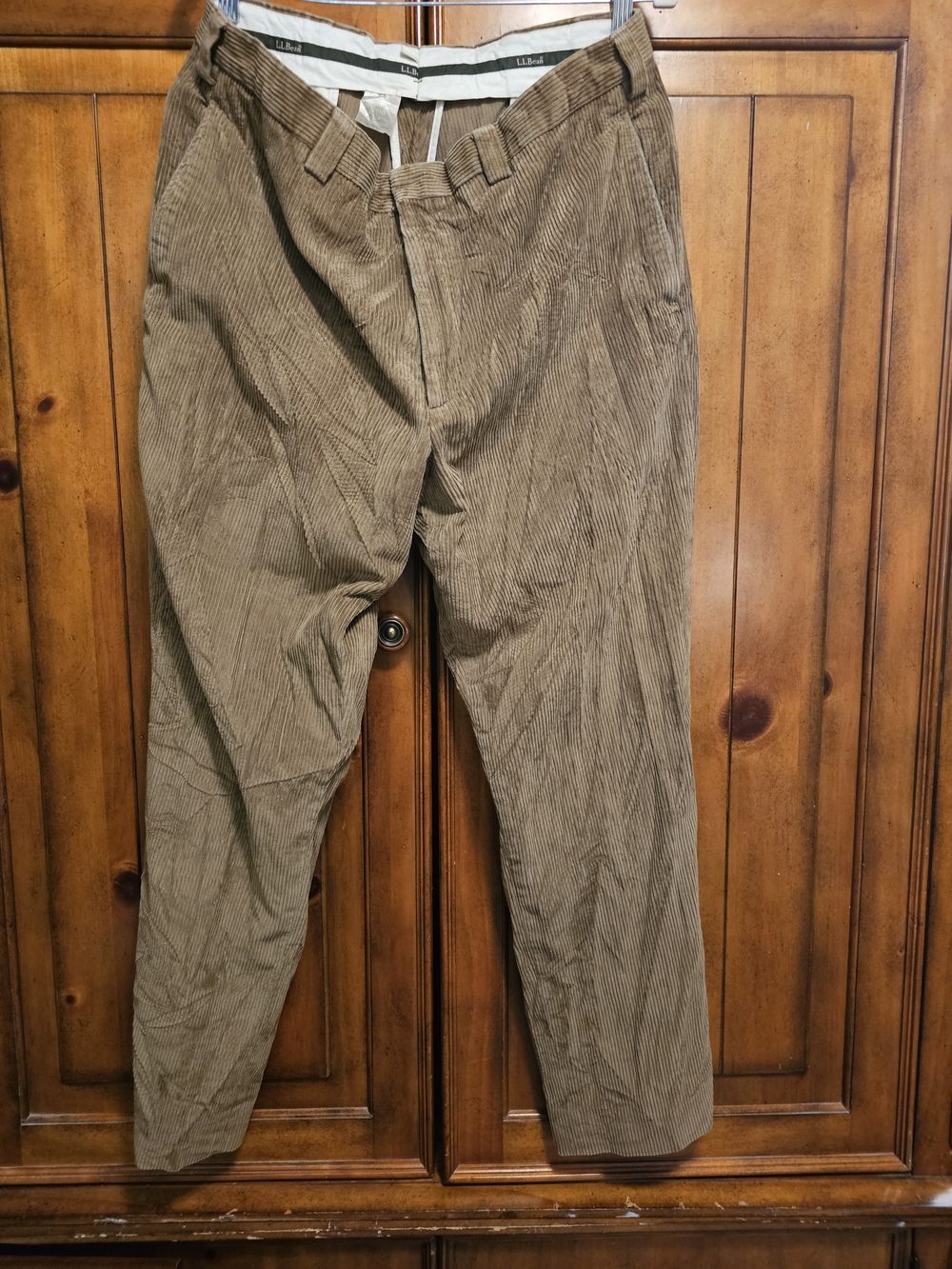 L.L. Bean Men’s Brown Corduroy Pants